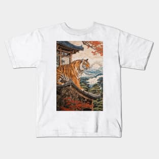 Temple Tiger Kids T-Shirt